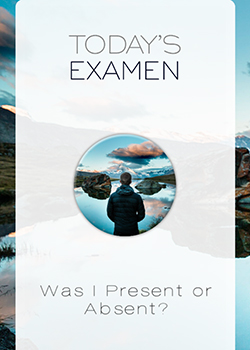 Screenshot of Reimagining the Examen App