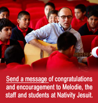 Send a message to Nativity Jesuit Middle School